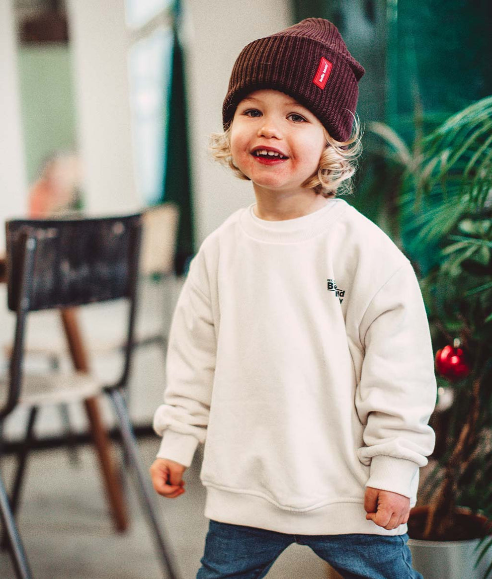 Photo de bonnet flow chocolate hello hossy 2 par Les Biscottes