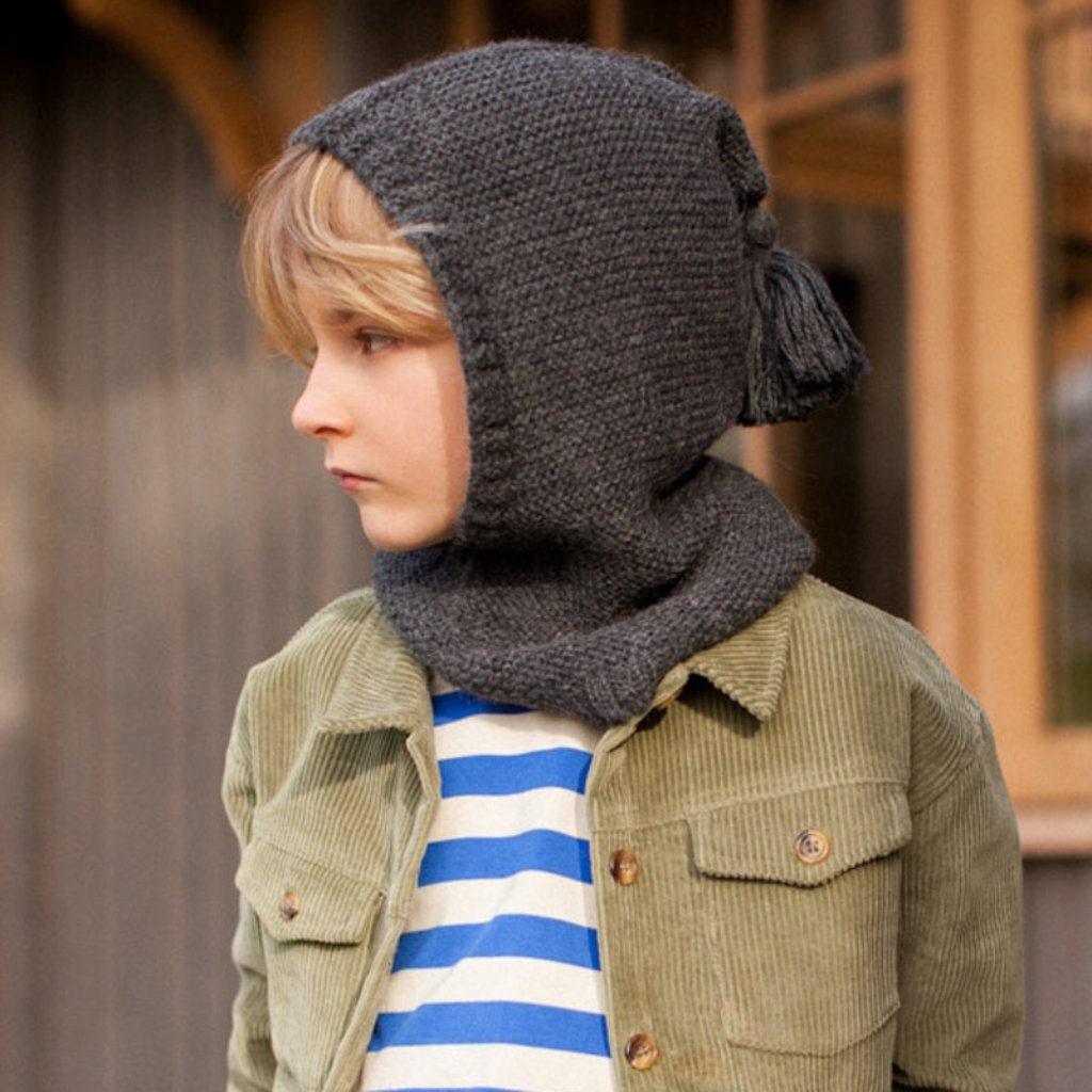 Bonnet Lutin Enfant Anthracite - Marlot Paris