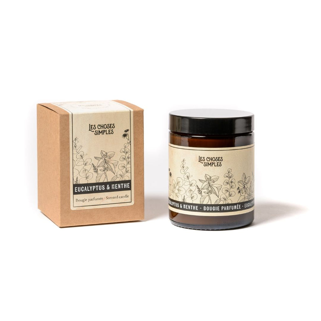 Bougie Automne Eucalyptus-Menthe - Les Choses Simples