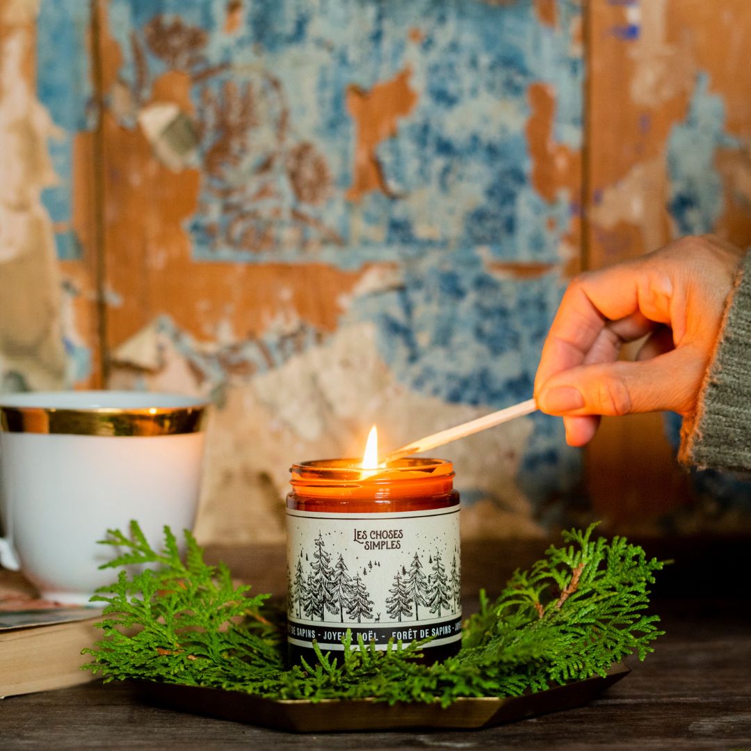 Bougie Forêt de Sapins - Les Choses Simples
