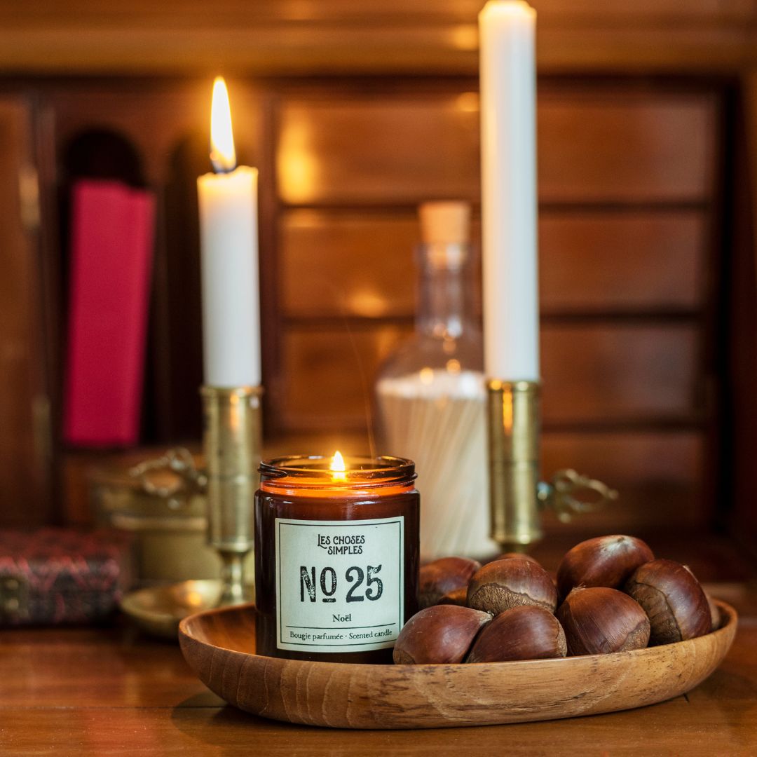 Bougie N°25 Noël - Les Choses Simples