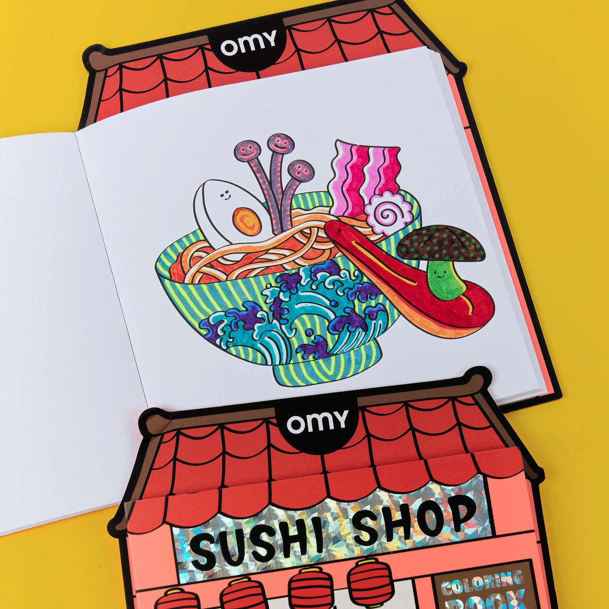 Coloring Boutique Sushi Shop - Omy