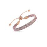 Photo de bracelet ania peach lavender maayaz par Les Biscottes