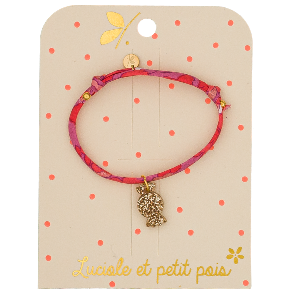 Bracelet Liberty Candy Kiss - Luciole et Petit Pois