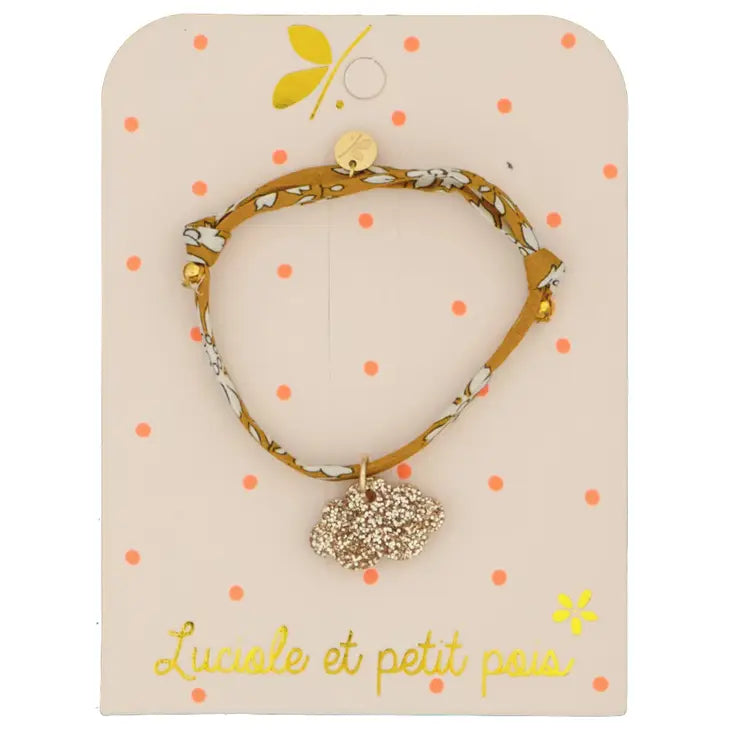 Bracelet Liberty Capel Moutarde - Luciole et Petit Pois
