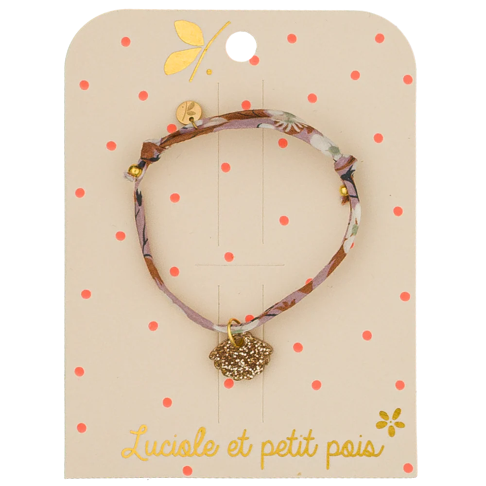 Bracelet Liberty Mitsi Glycine - Luciole et Petit Pois