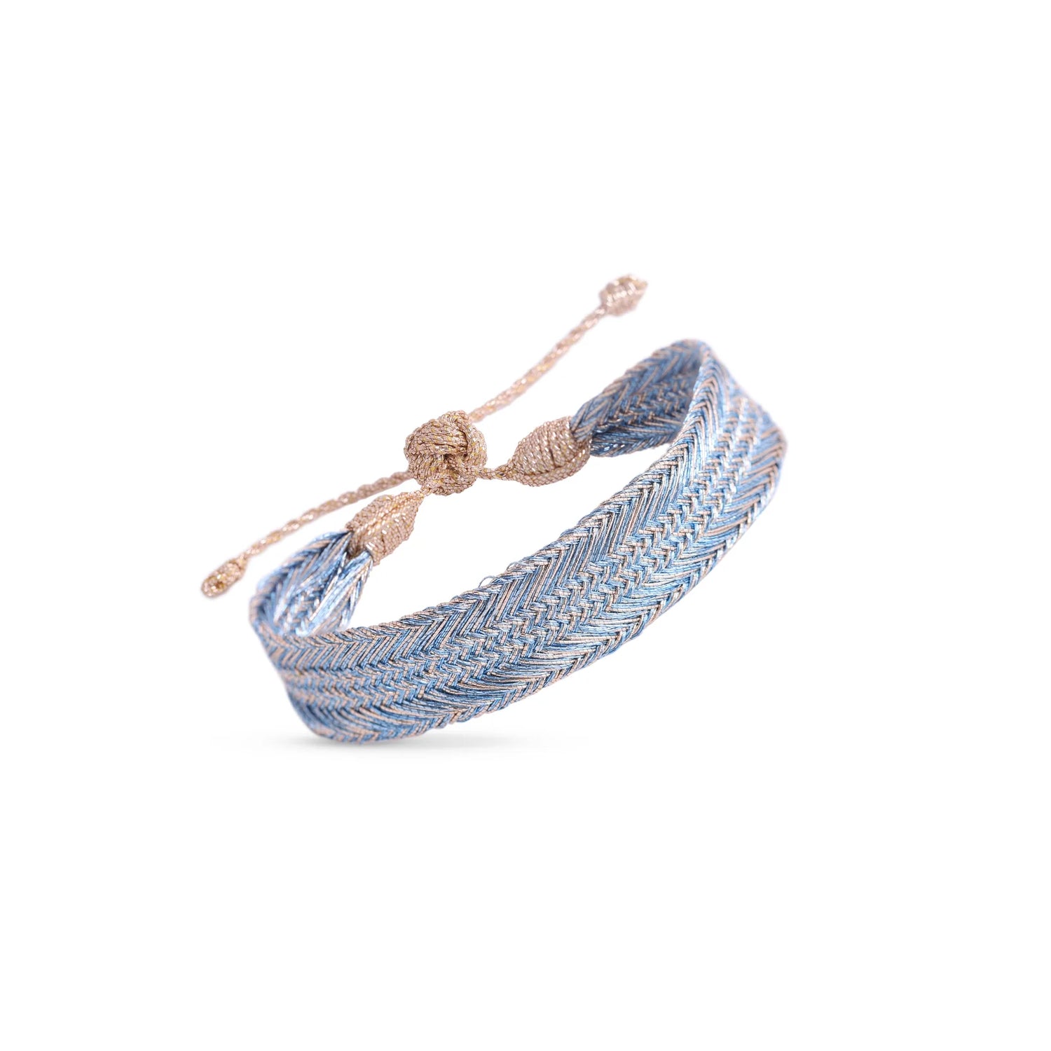 Photo de bracelet nerry rose gold sky blue maayaz par Les Biscottes