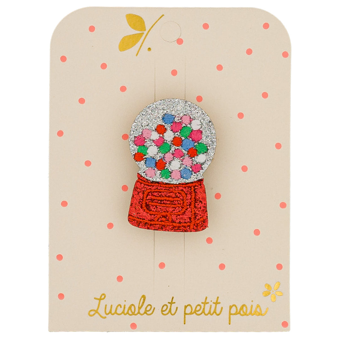 Broche Bubble Gum - Luciole et Petit Pois