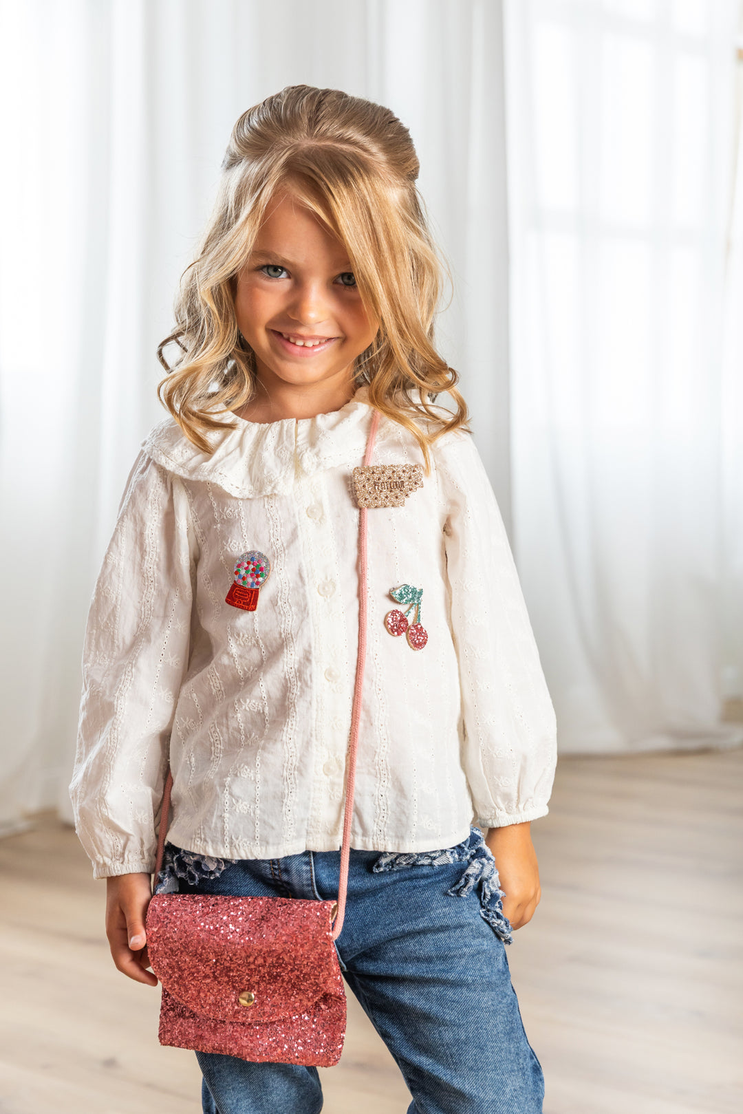 Broche Bubble Gum - Luciole et Petit Pois