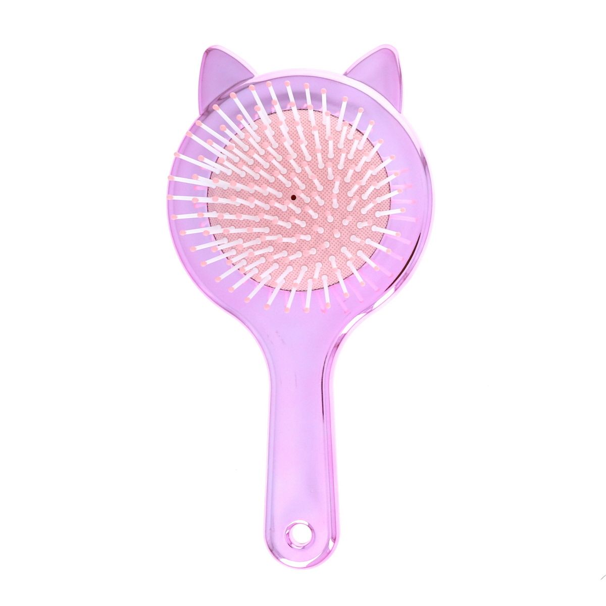 Brosse à Cheveux Chat Rose - Mercredi