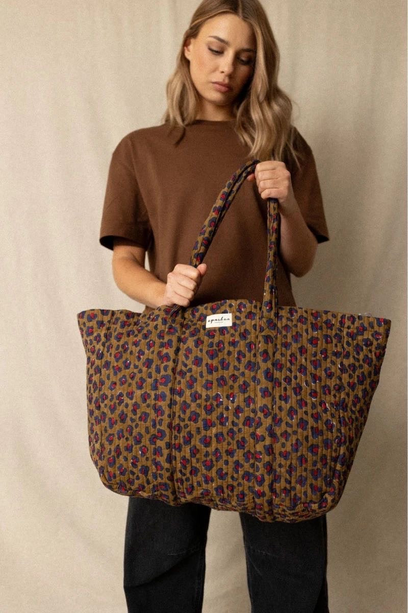 Cabas Saha Léopard Fire - Apaches Collections