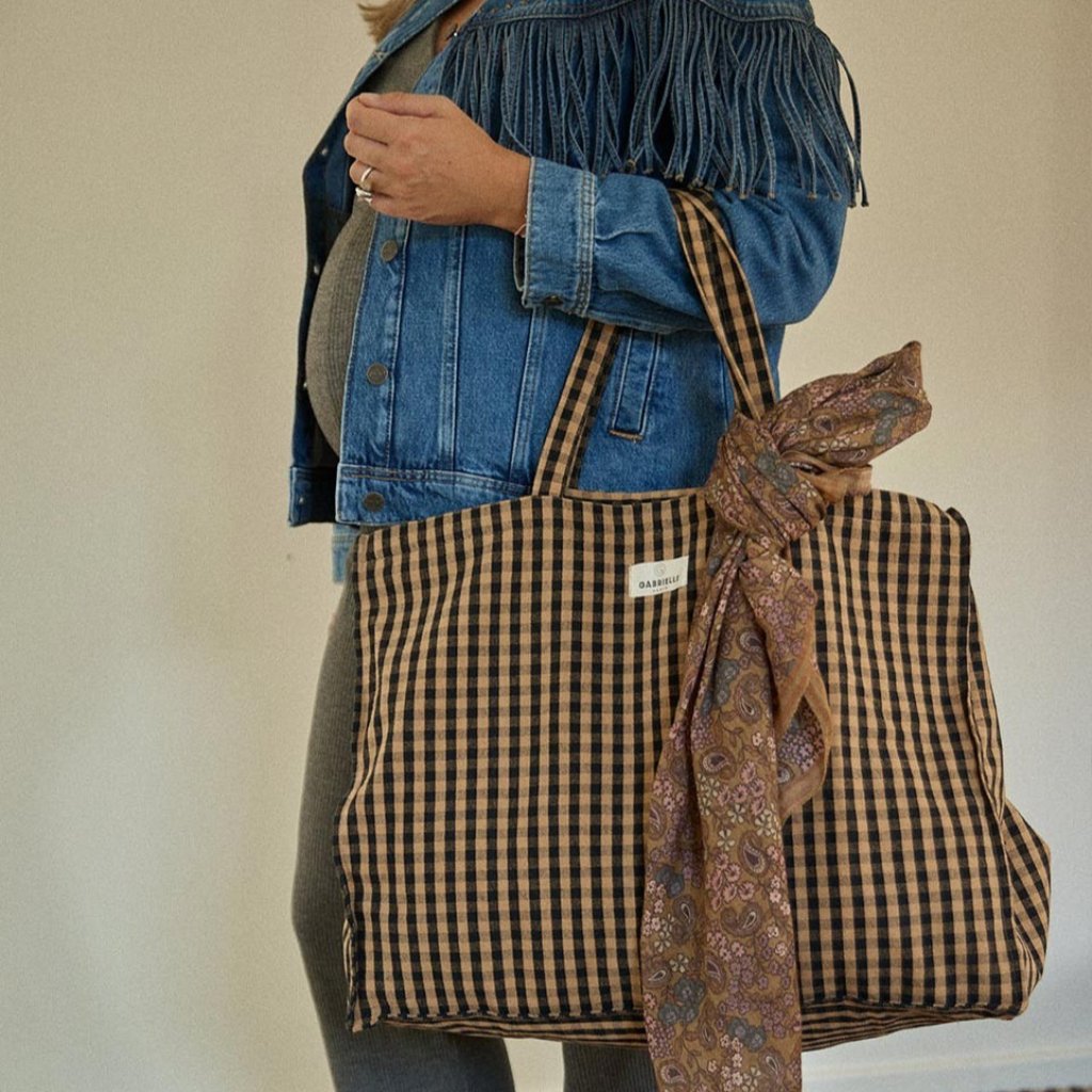 Photo de cabas vichy cafe gabrielle paris 1 par Les Biscottes