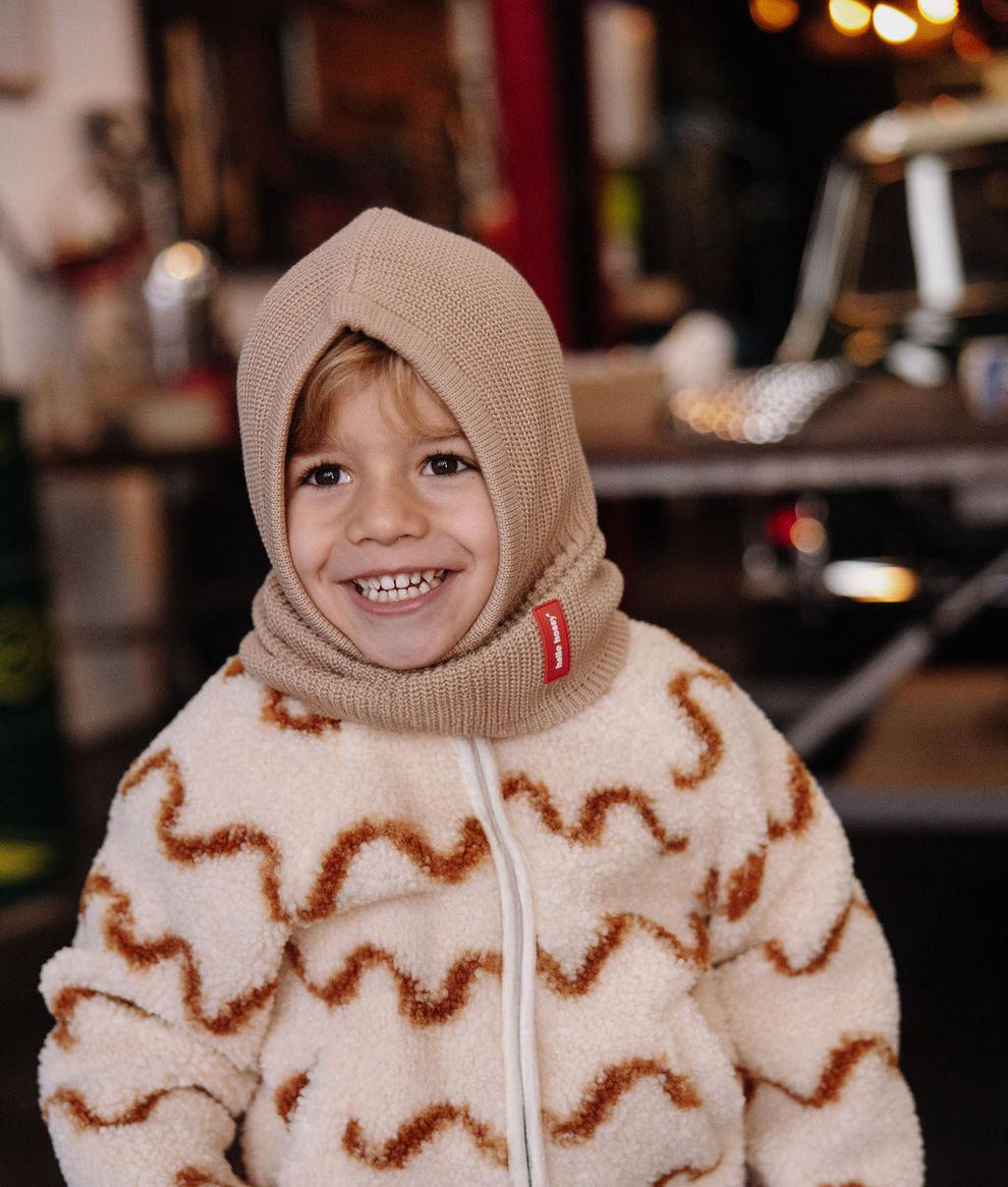 Cagoule Hoody Latte - Hello Hossy