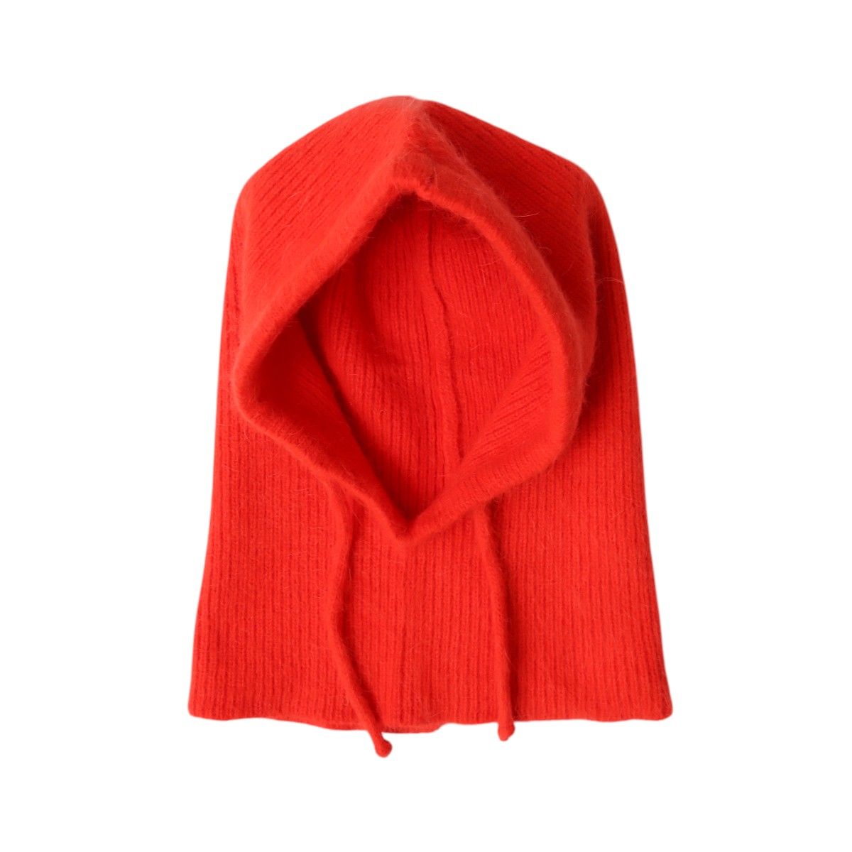 Cagoule Tricot Orange - Petit Toi