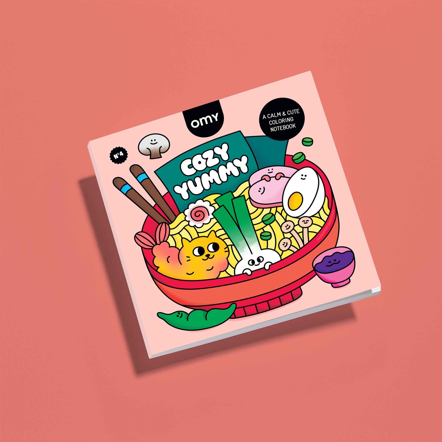 Cahier de Coloriage Yummy - Omy