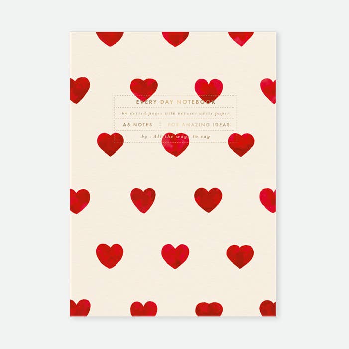 Cahier Hearts - All the Ways to Say