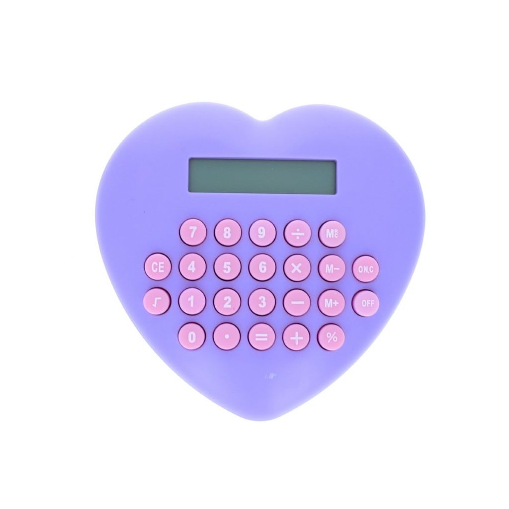 Calculatrice Cœur Violet - Petit Toi