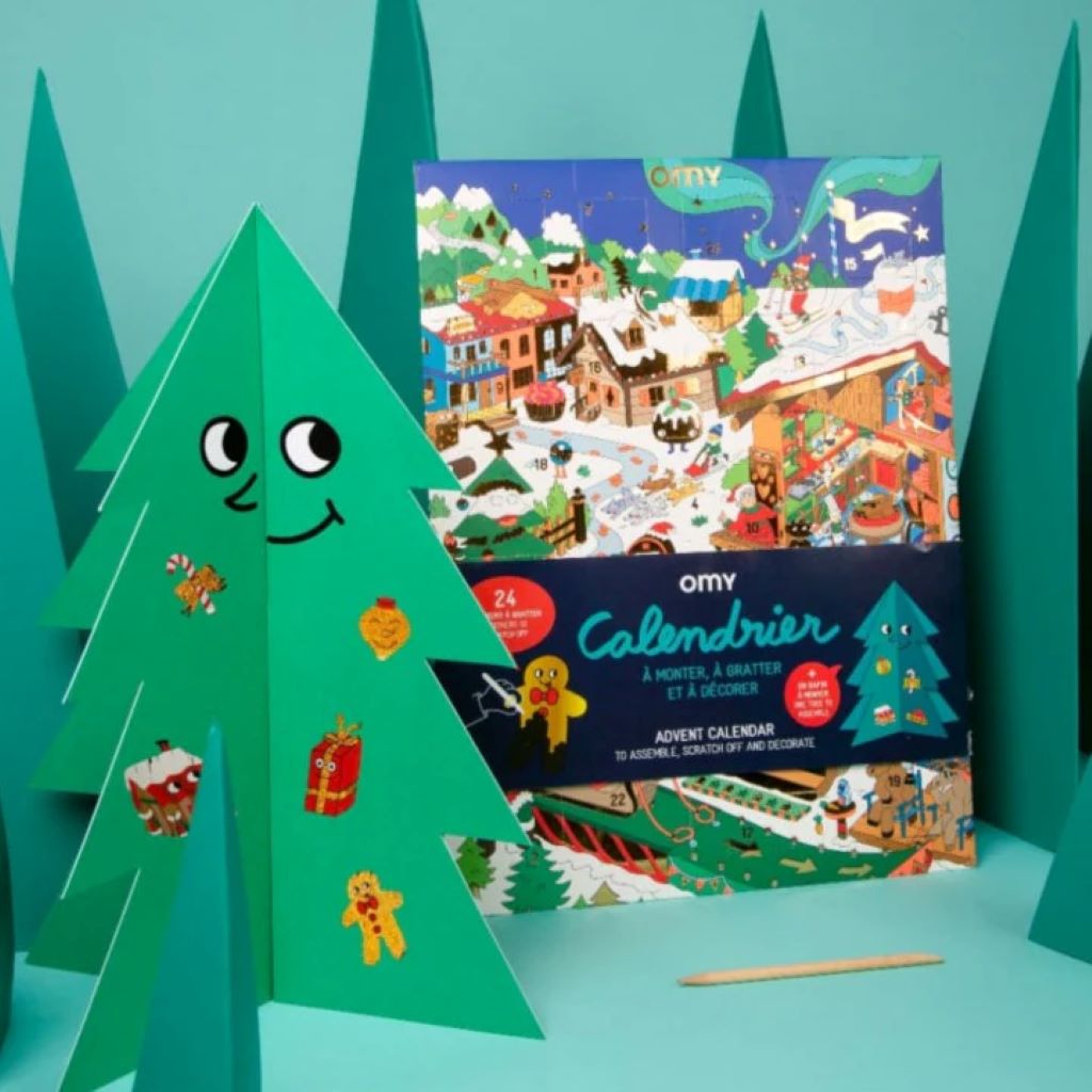 Atlas - Poster à gratter OMY Design and Play pour chambre enfant - Les  Enfants du Design