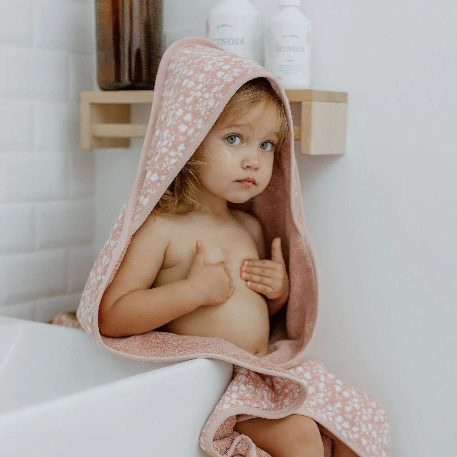 Cape de Bain Bloom Blush - Bonjour Little