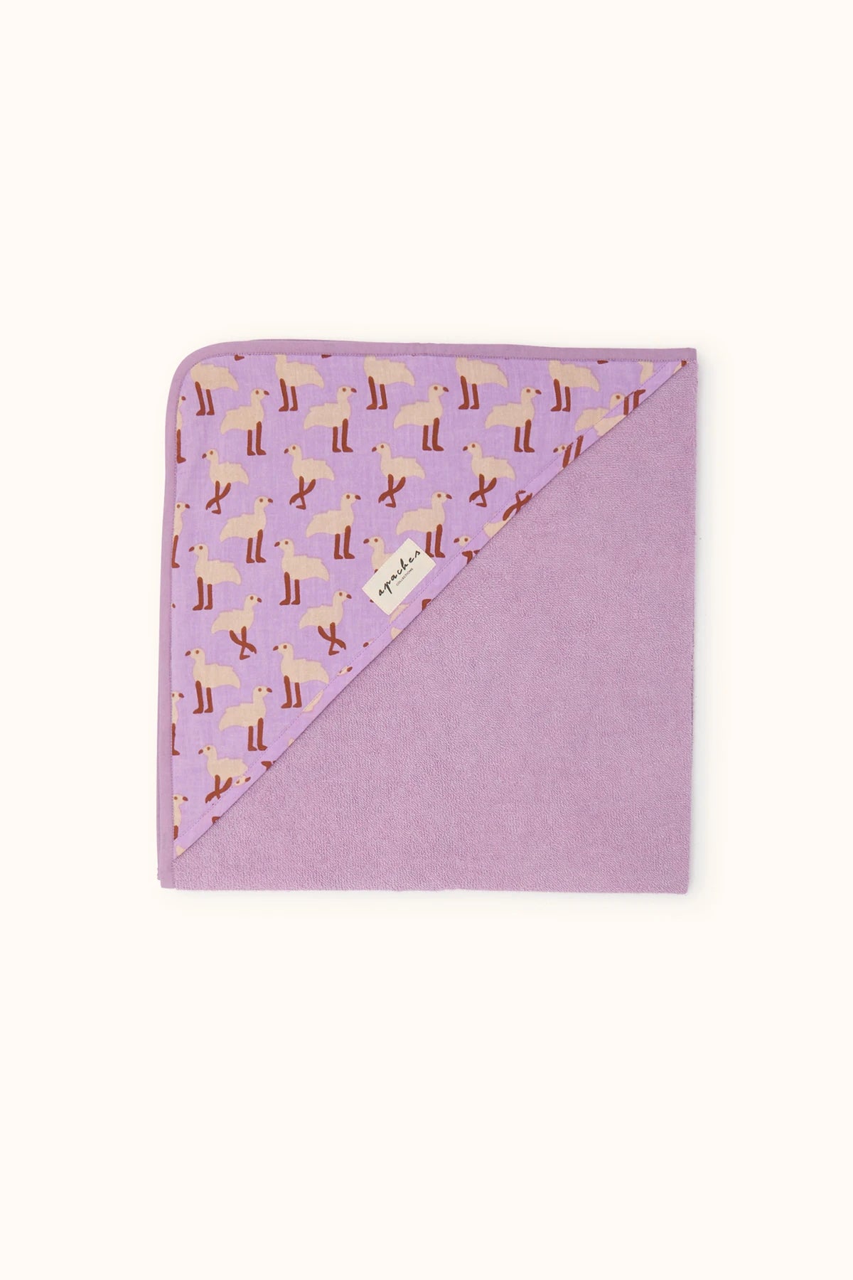 Cape de Bain Poussin Mauve - Apaches Collections