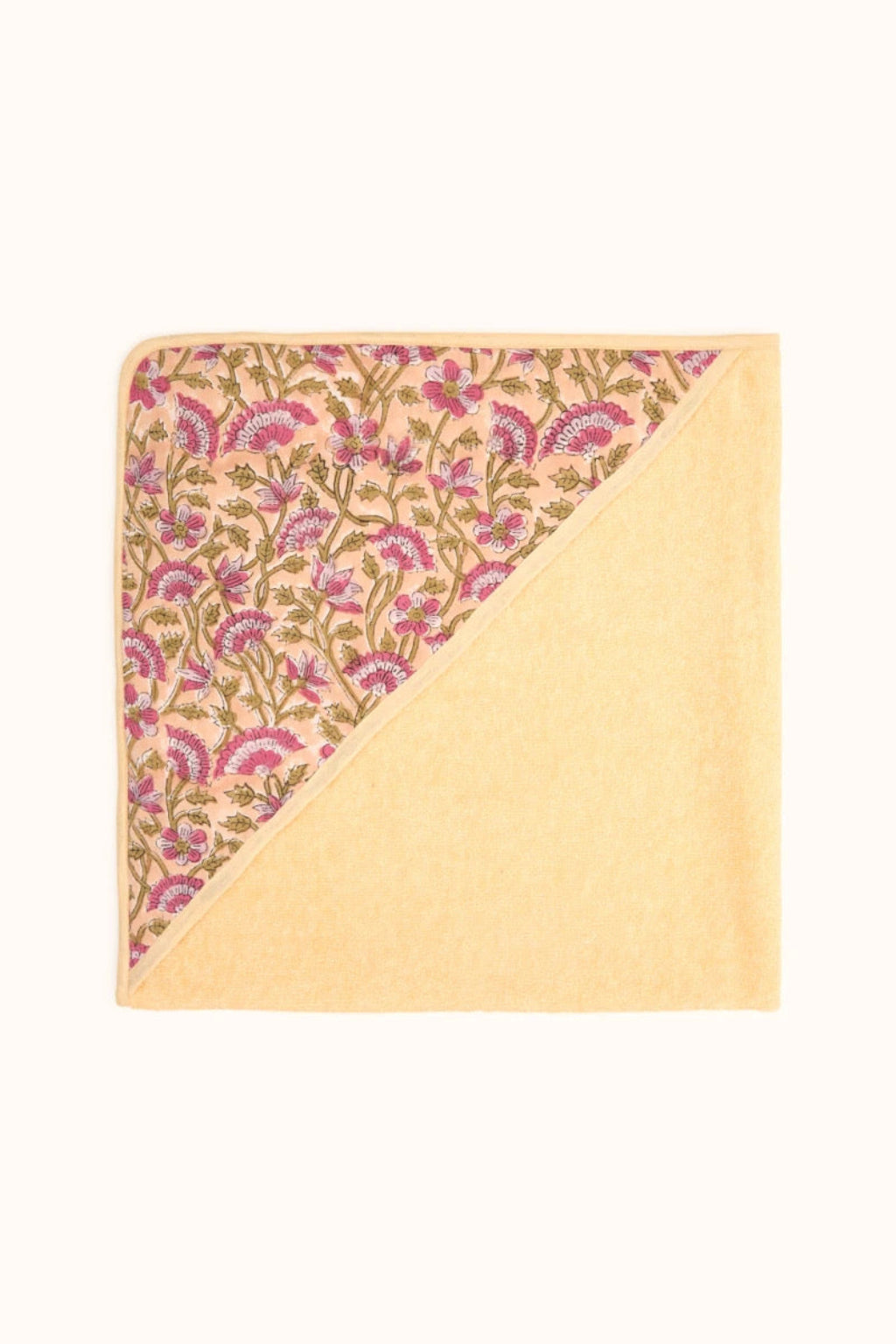 Photo de cape de bain champetre aubergine apaches 1 par Les Biscottes