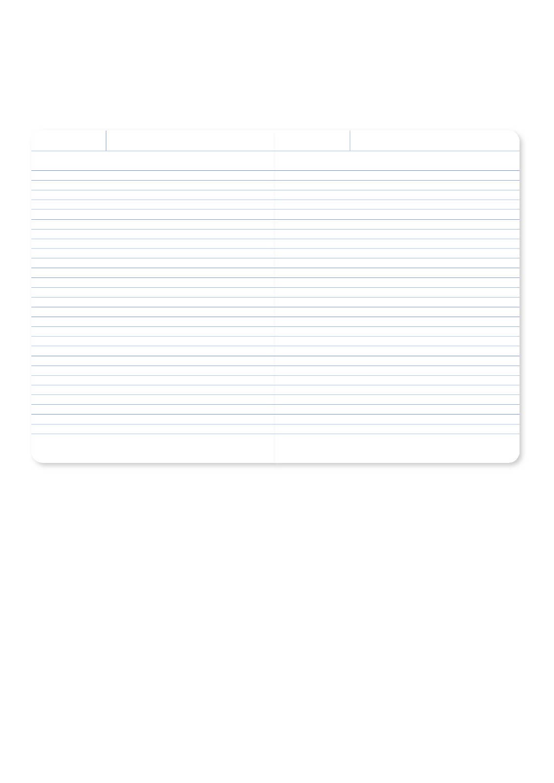 Carnet Fines Rayures Beige - A-Journal