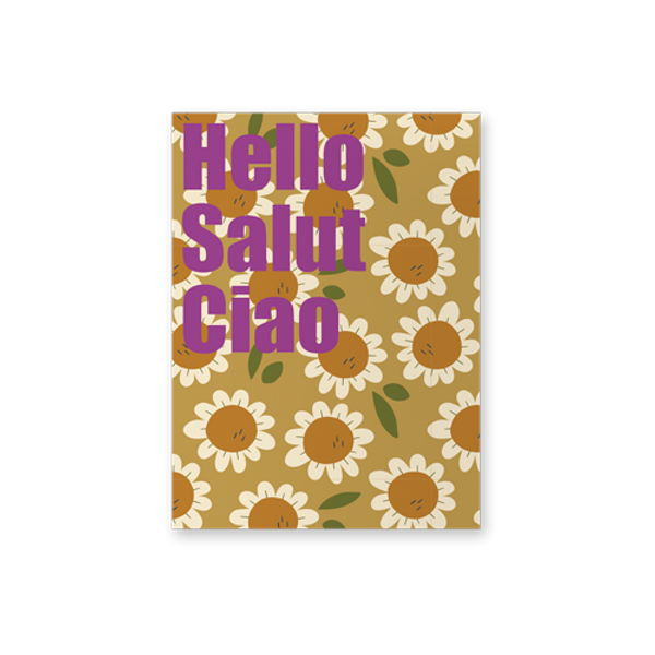 Carnet "Hello, Salut, Ciao" - Mariisoré