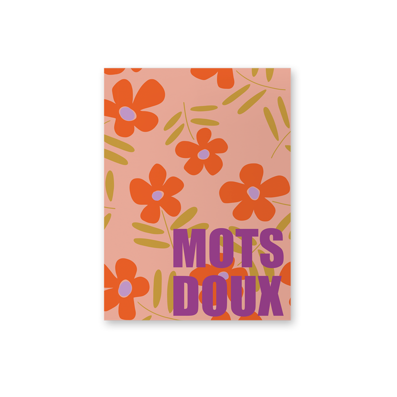 Carnet "Mots Doux" - Mariisoré