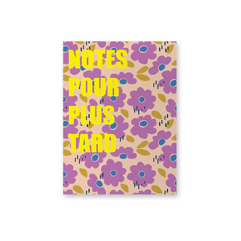 Carnet "Notes Pour Plus Tard" - Mariisoré