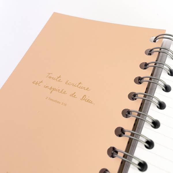 Carnet Spirales Rose Esprit Saint - Godsavetheking