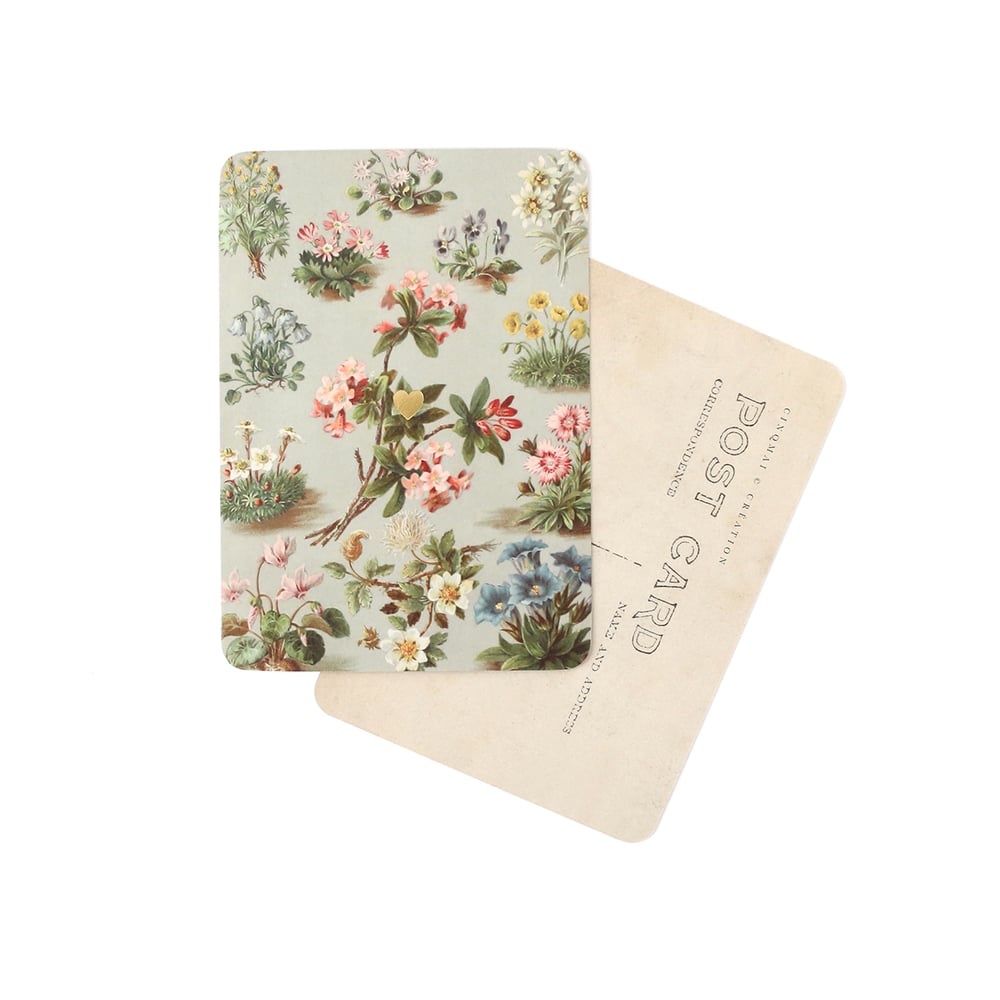 Carte Doré Cœur Albertine - Cinq Mai