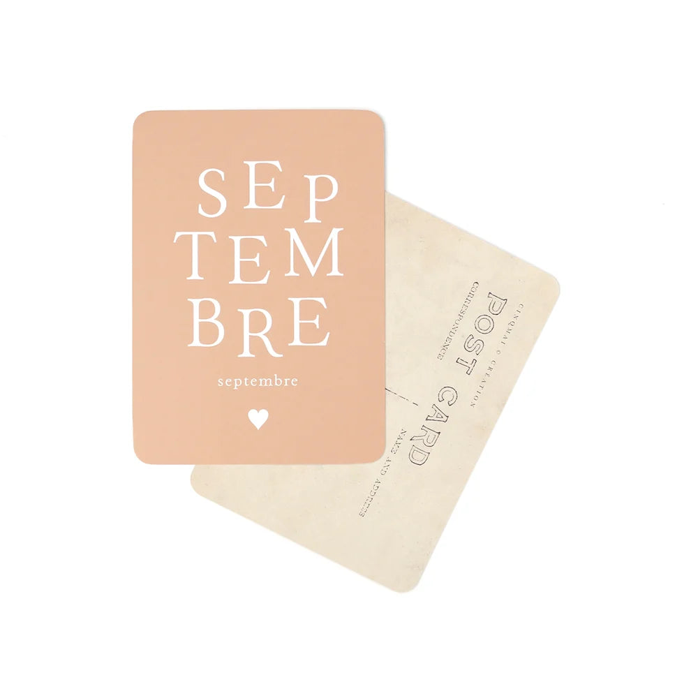 Carte Septembre - Cinq Mai
