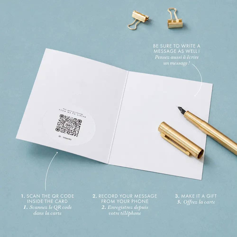 Carte Audio Bisou - All the Ways to Say