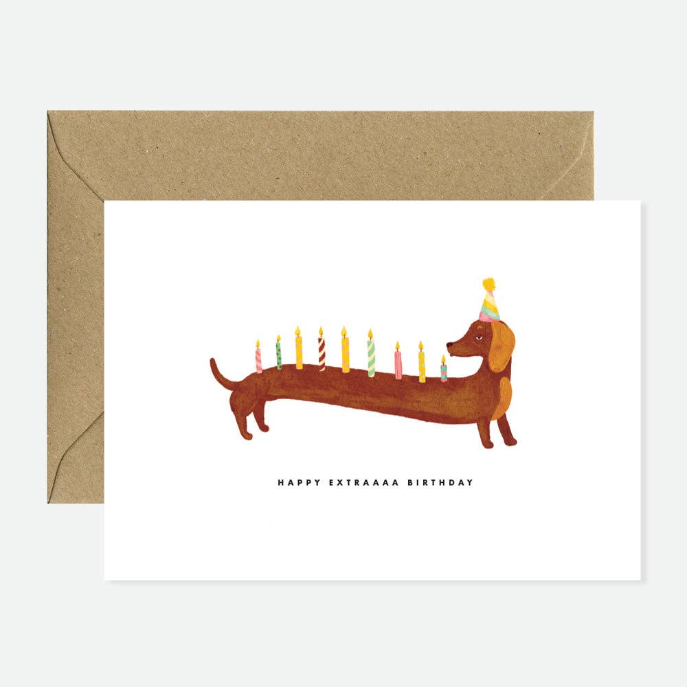Carte Audio Teckel Birthday - All the Ways to Say