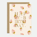 Photo de carte birthday strawberries all the ways to say par Les Biscottes