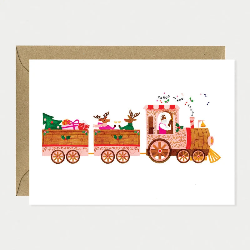 Carte Christmas Train - All the Ways to Say