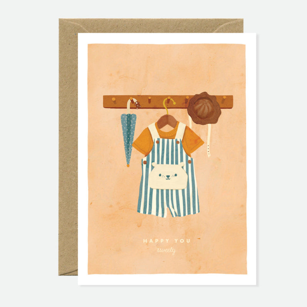 Photo de carte happy you bear all the ways to say par Les Biscottes