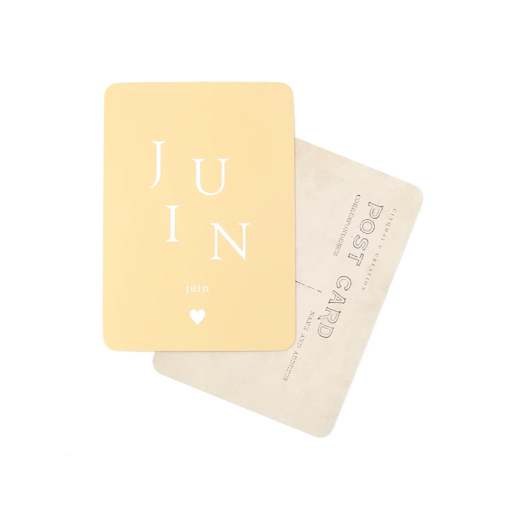 Photo de carte juin cinq mai par Les Biscottes