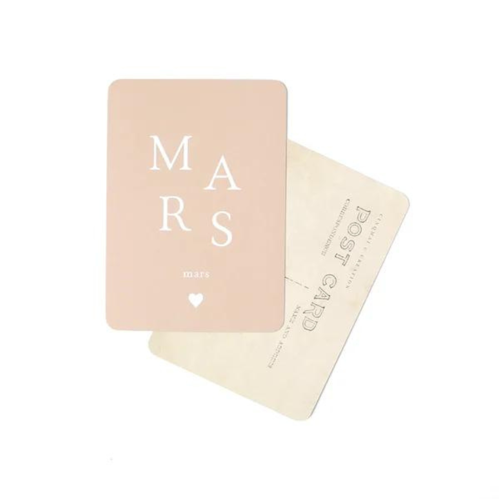 Photo de carte mars taupe cinq mai par Les Biscottes