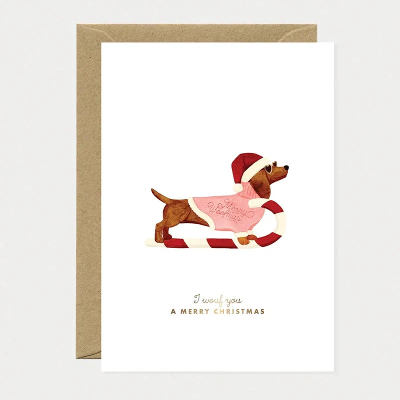 Carte Merry Woofmas - All the Ways to Say