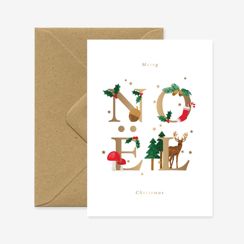 Carte "NOËL" - All the Ways to Say