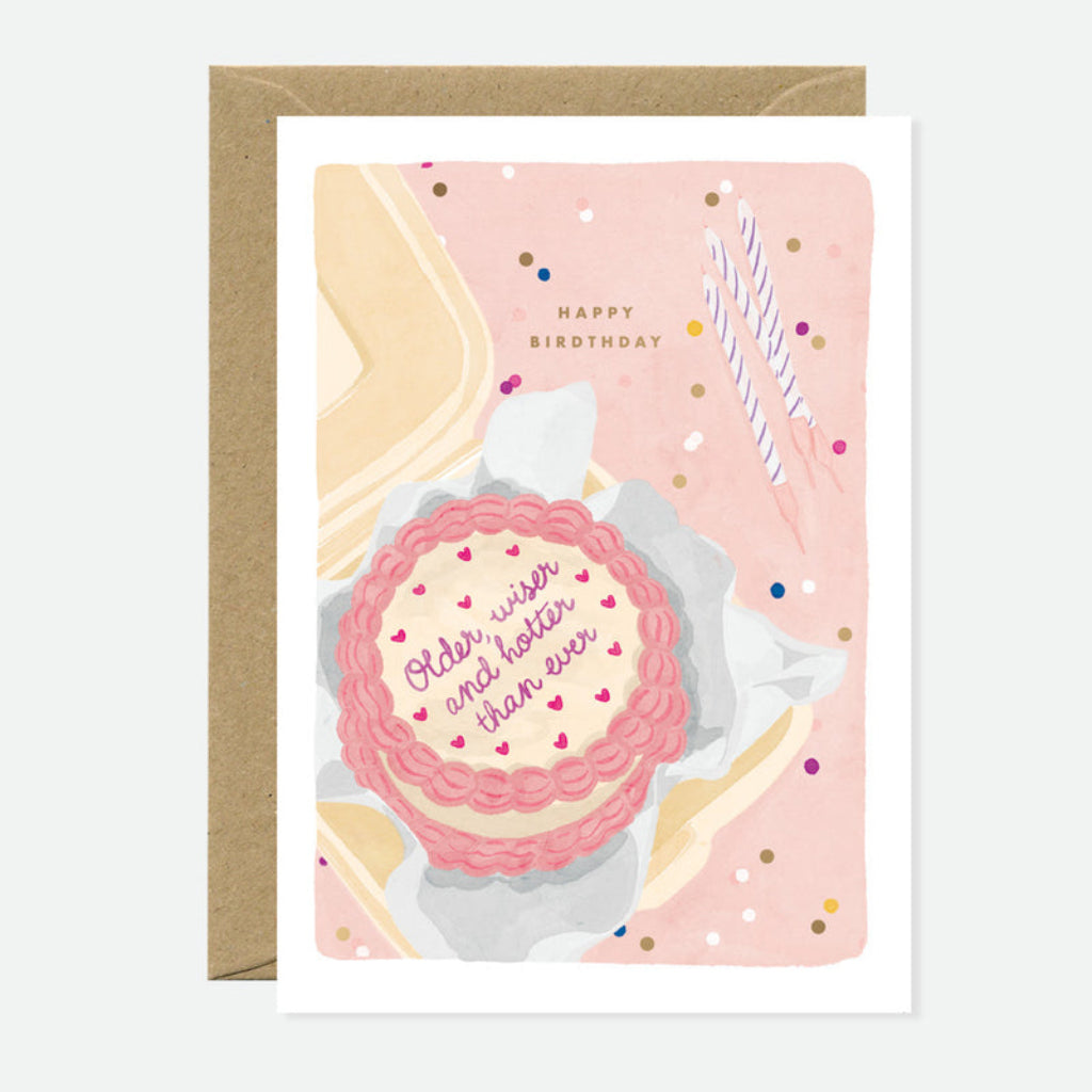 Photo de carte older wiser cake all the ways to say par Les Biscottes