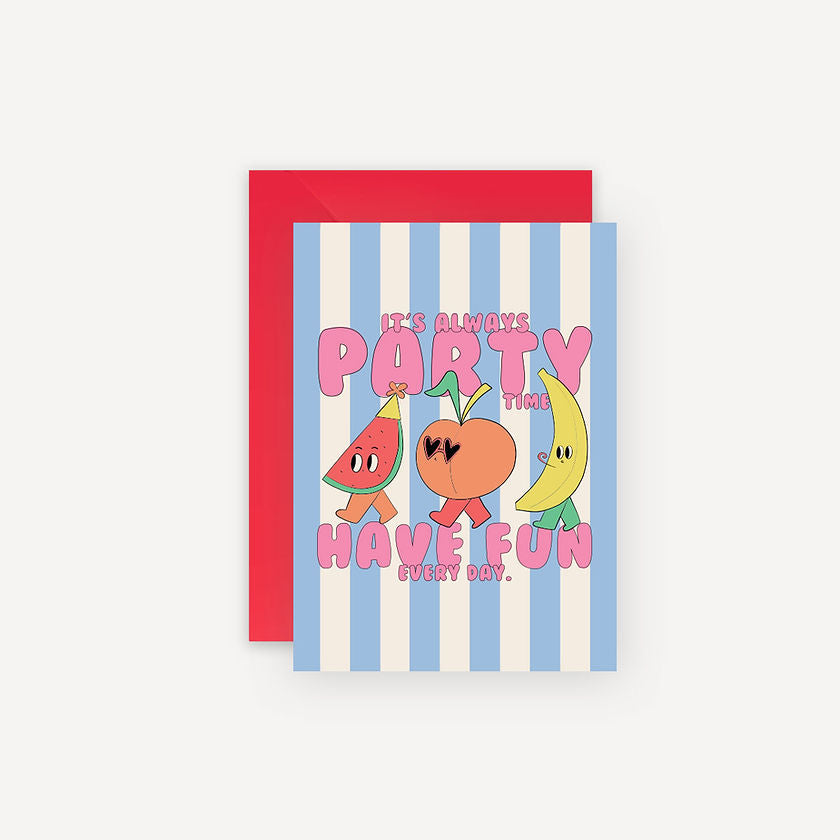 Carte Party Time - Mariisoré