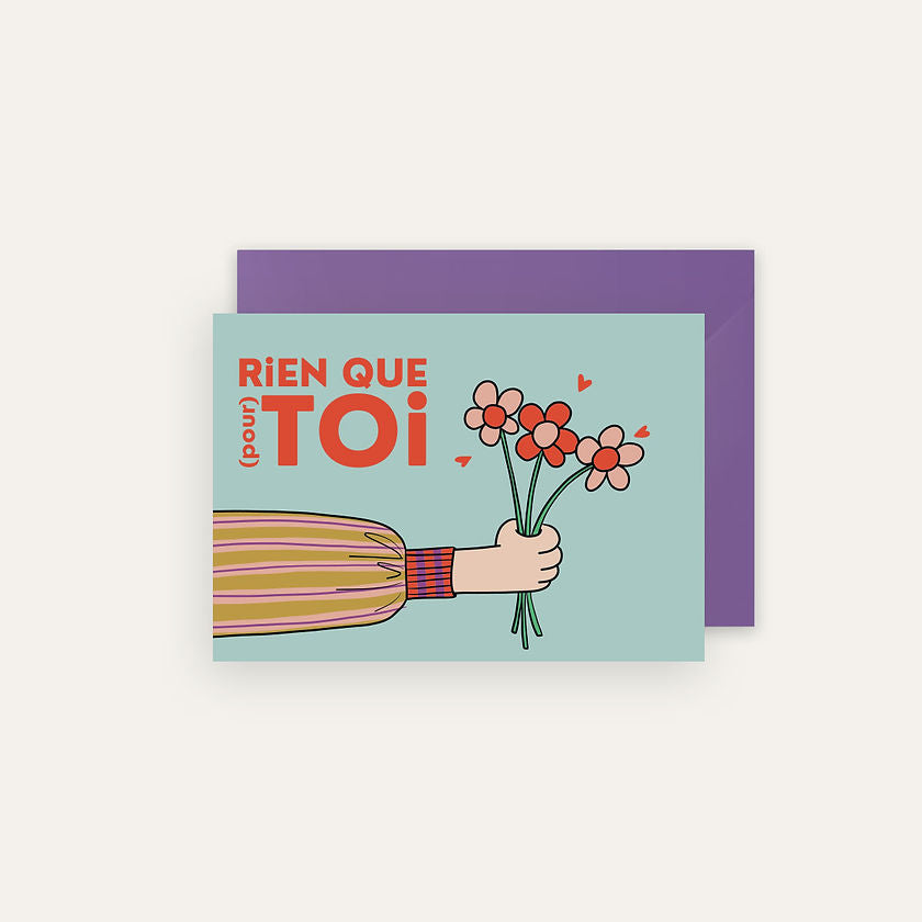 Carte Rien Que (Pour) Toi - Mariisore