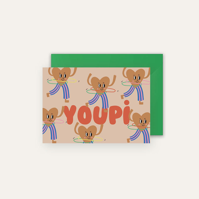 Carte Youpi Cœurs - Mariisore