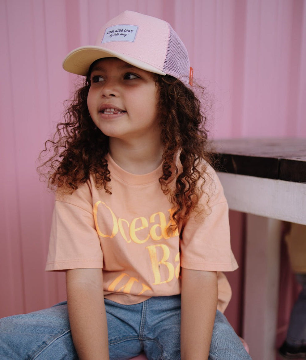 Casquette Mini Powder Pink - Hello Hossy