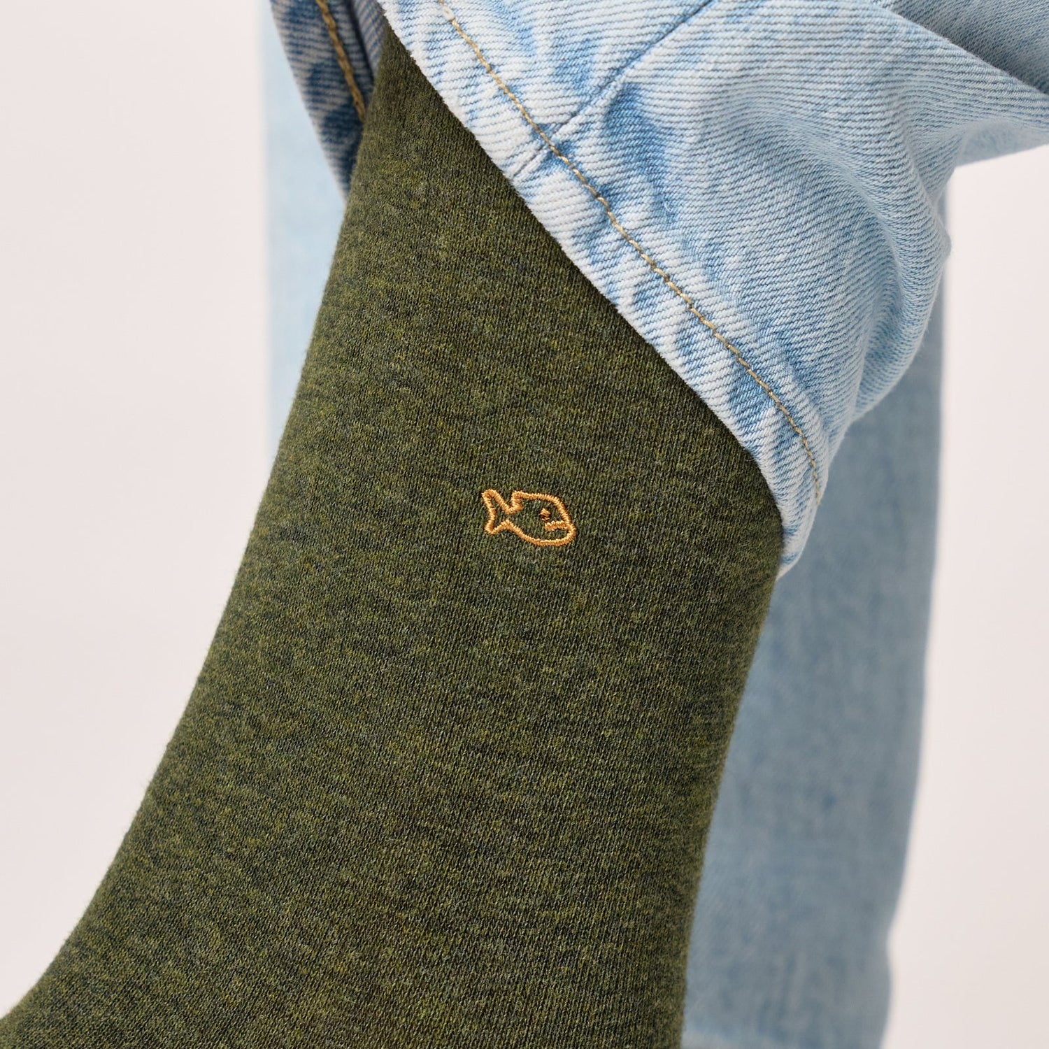 Chaussettes Adulte Unies Kaki Foncé - Billybelt