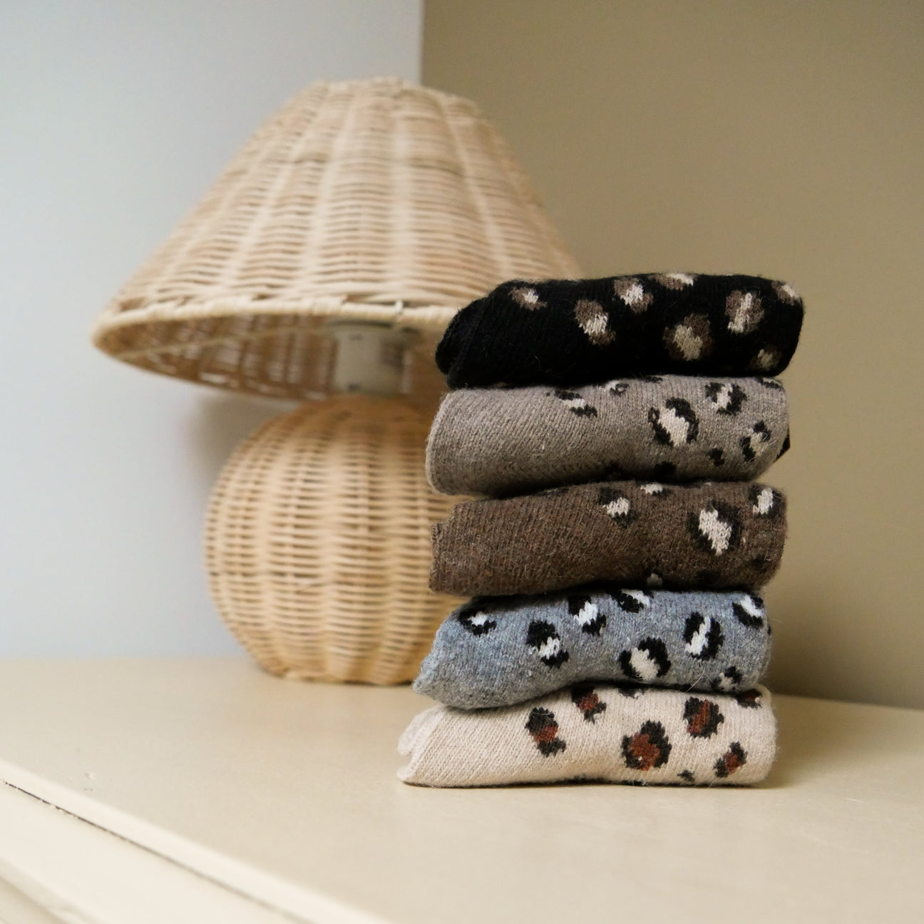 Chaussettes Léopard - Gentil Coquelicot