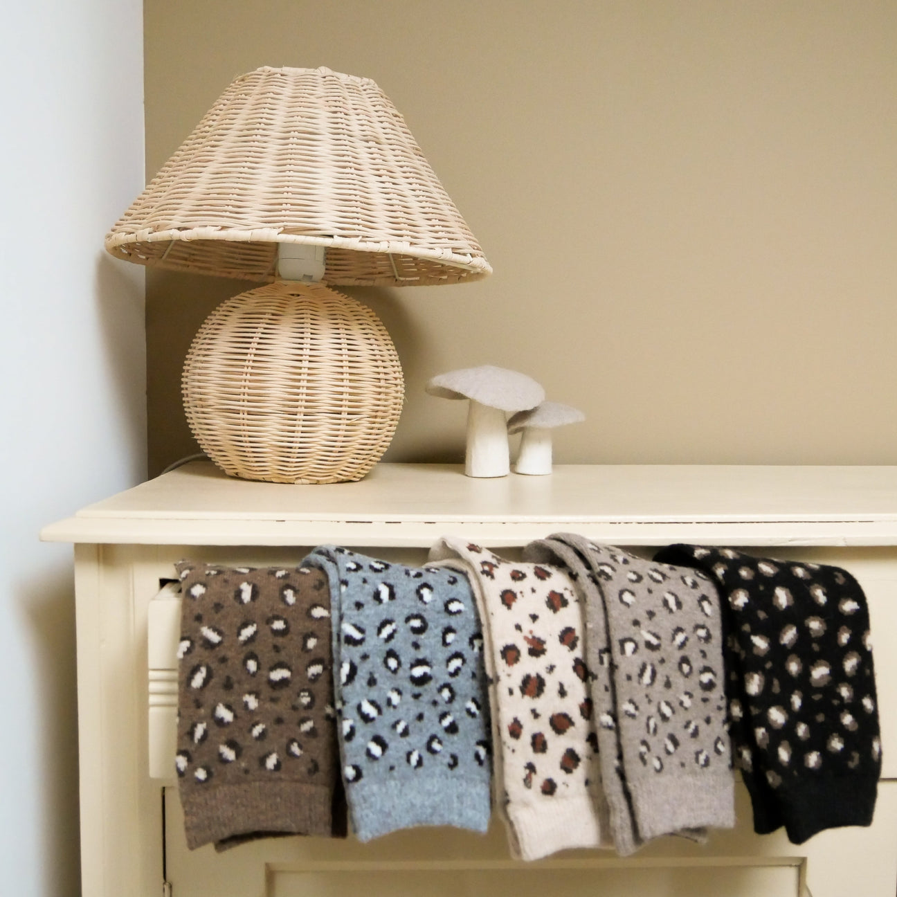 Chaussettes Léopard - Gentil Coquelicot