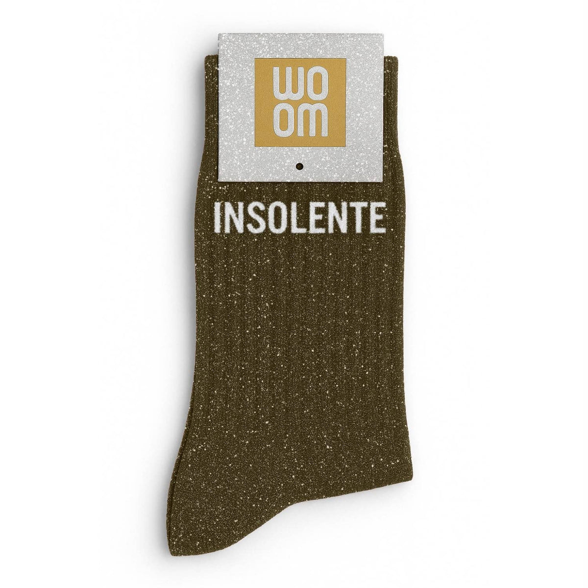 Chaussettes à Paillettes "Insolente" Kaki - Woom